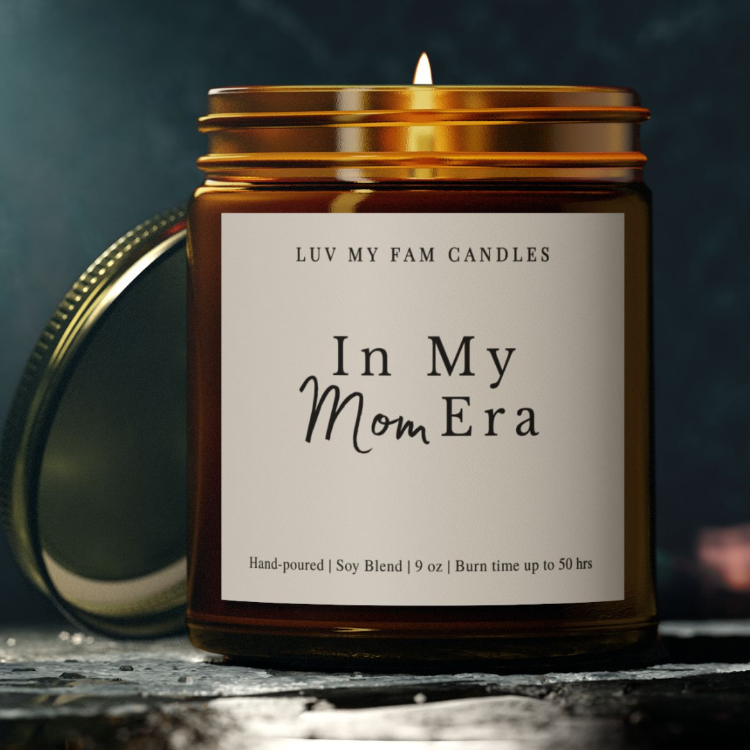 In My Mom Era – Gift Candle for New or Seasoned Moms | 9oz Coconut Apricot Wax