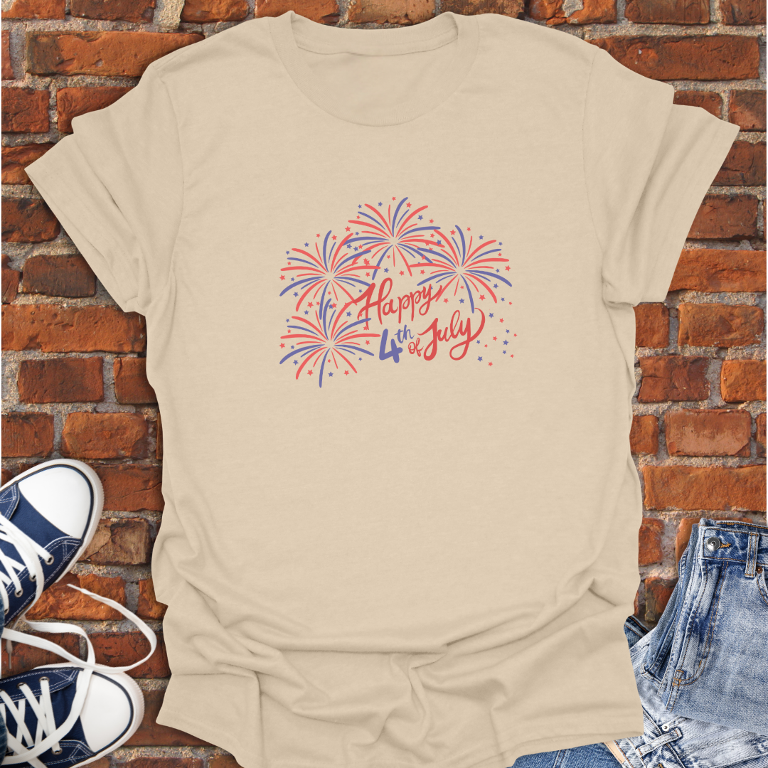 Happy 4th of July Softstyle T-Shirt size XS to 5XL