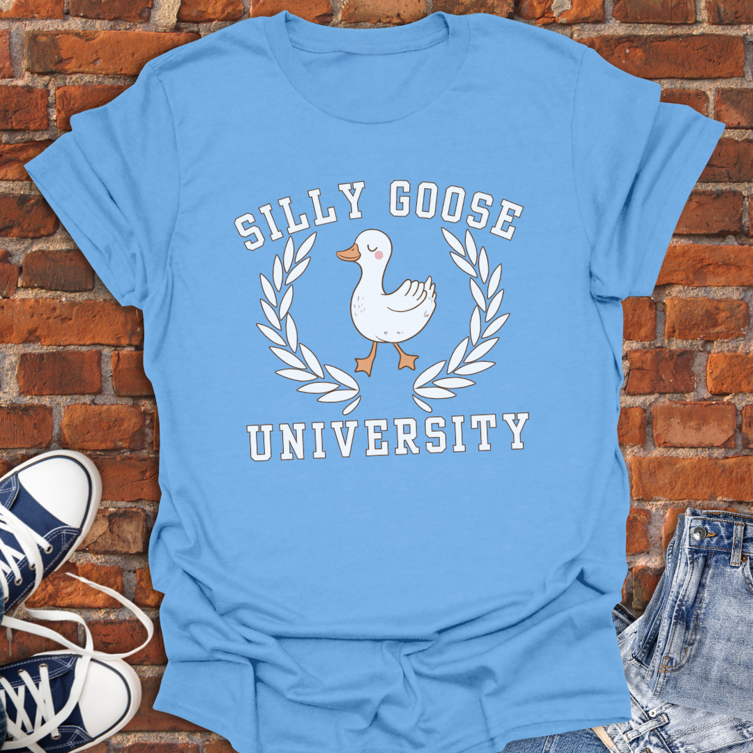 Silly Goose University Softstyle T-Shirt size XS to 5XL
