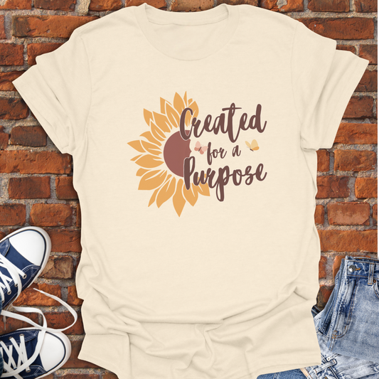 Created for a Purpose Faith T-Shirt size XS to 5XL