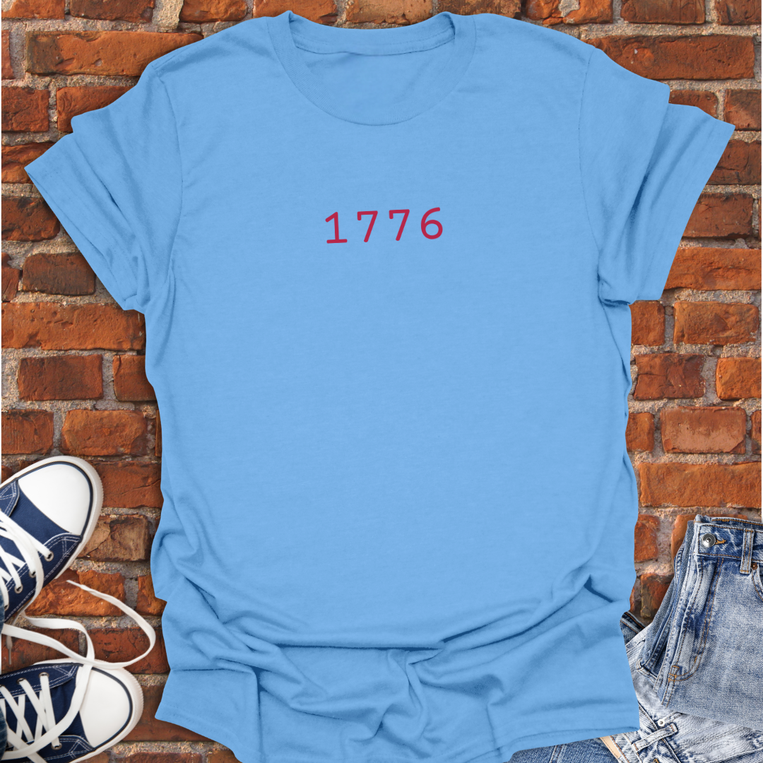 1776 Independence Day Celebration minimalist style Softstyle T-Shirt size XS to 5XL
