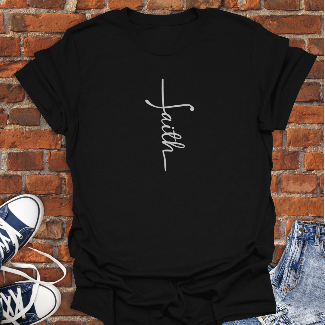 Faith Cross Faith T-Shirt size XS to 5XL