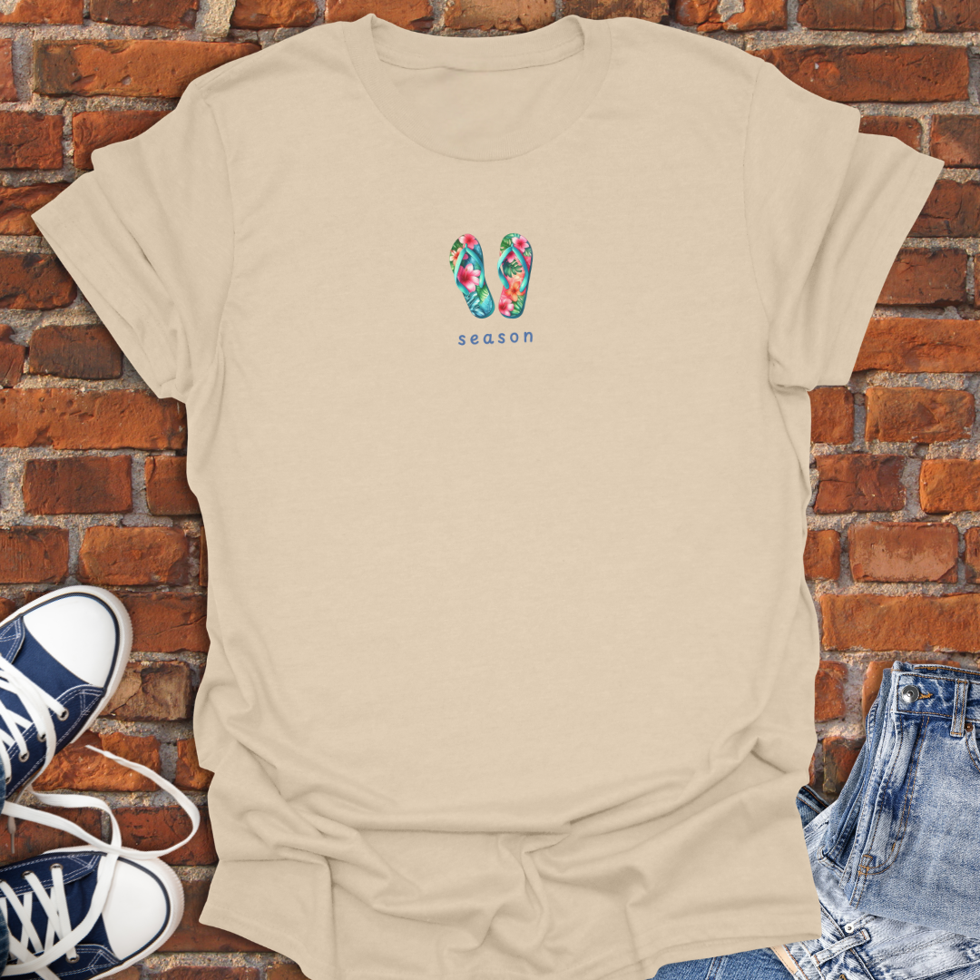 Flip Flop Season Softstyle T-Shirt size XS to 5XL