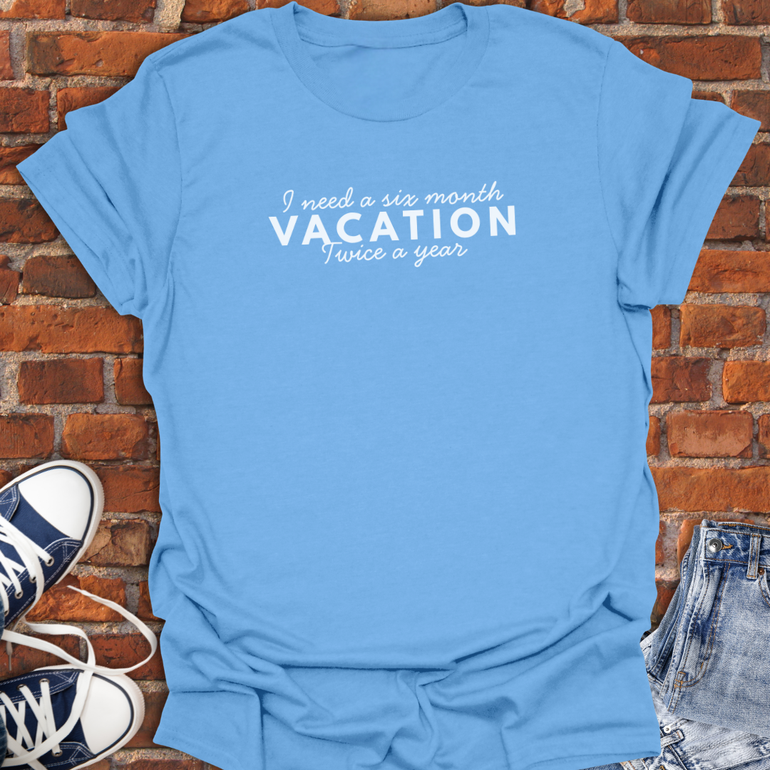 I Need a Vacation Softstyle T-Shirt size XS to 5XL