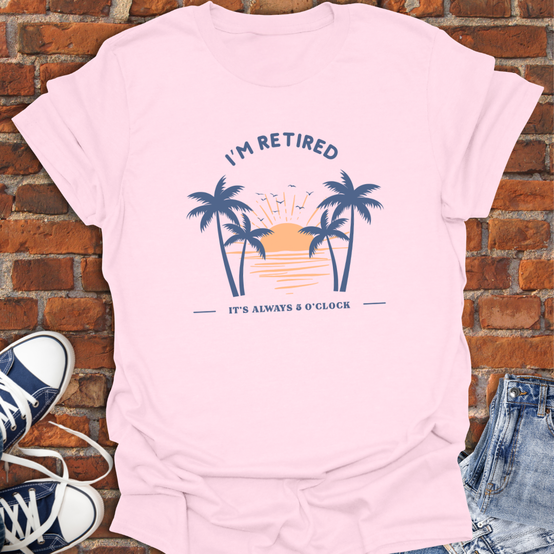 It's Always 5 0'clock Softstyle T-Shirt size XS to 5XL