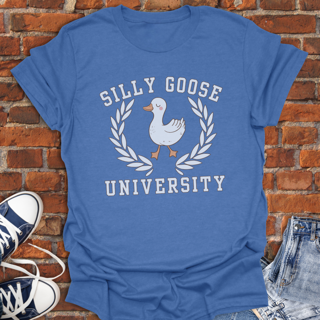 Silly Goose University Softstyle T-Shirt size XS to 5XL