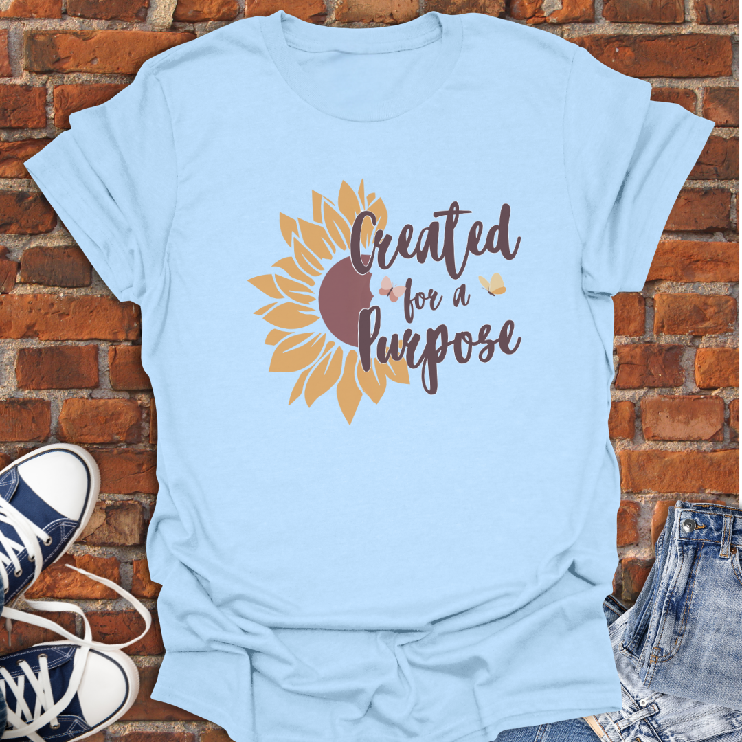 Created for a Purpose Faith T-Shirt size XS to 5XL