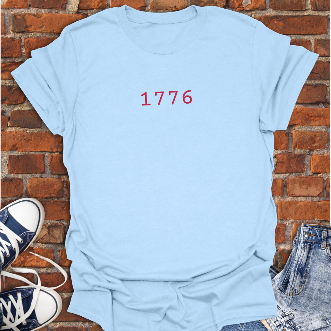 1776 Independence Day Celebration minimalist style Softstyle T-Shirt size XS to 5XL