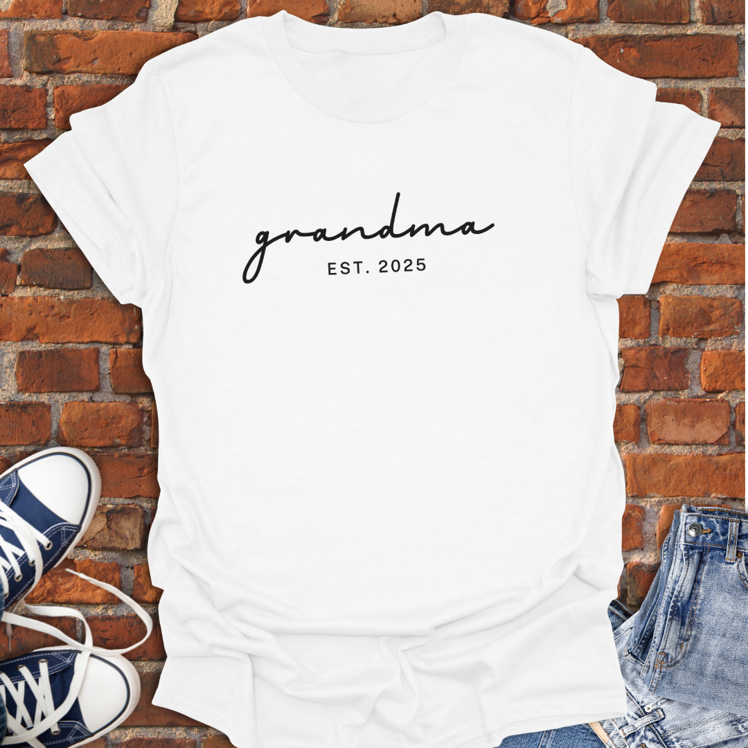 Grandma EST Softstyle T-Shirt size XS to 5XL
