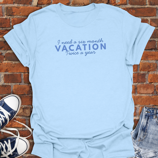 I Need a Vacation Softstyle T-Shirt size XS to 5XL