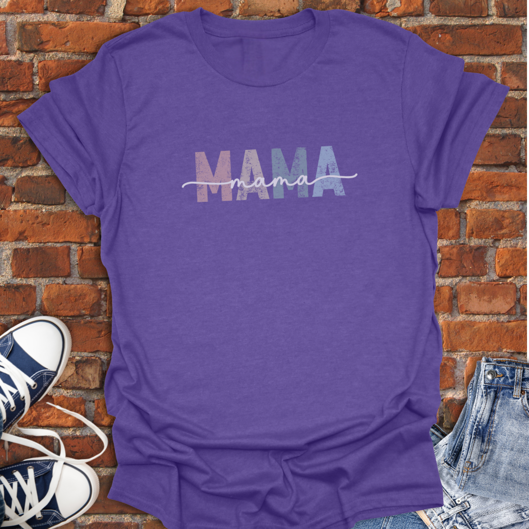 Mama grunge  multi-color Softstyle T-Shirt size XS to 5XL