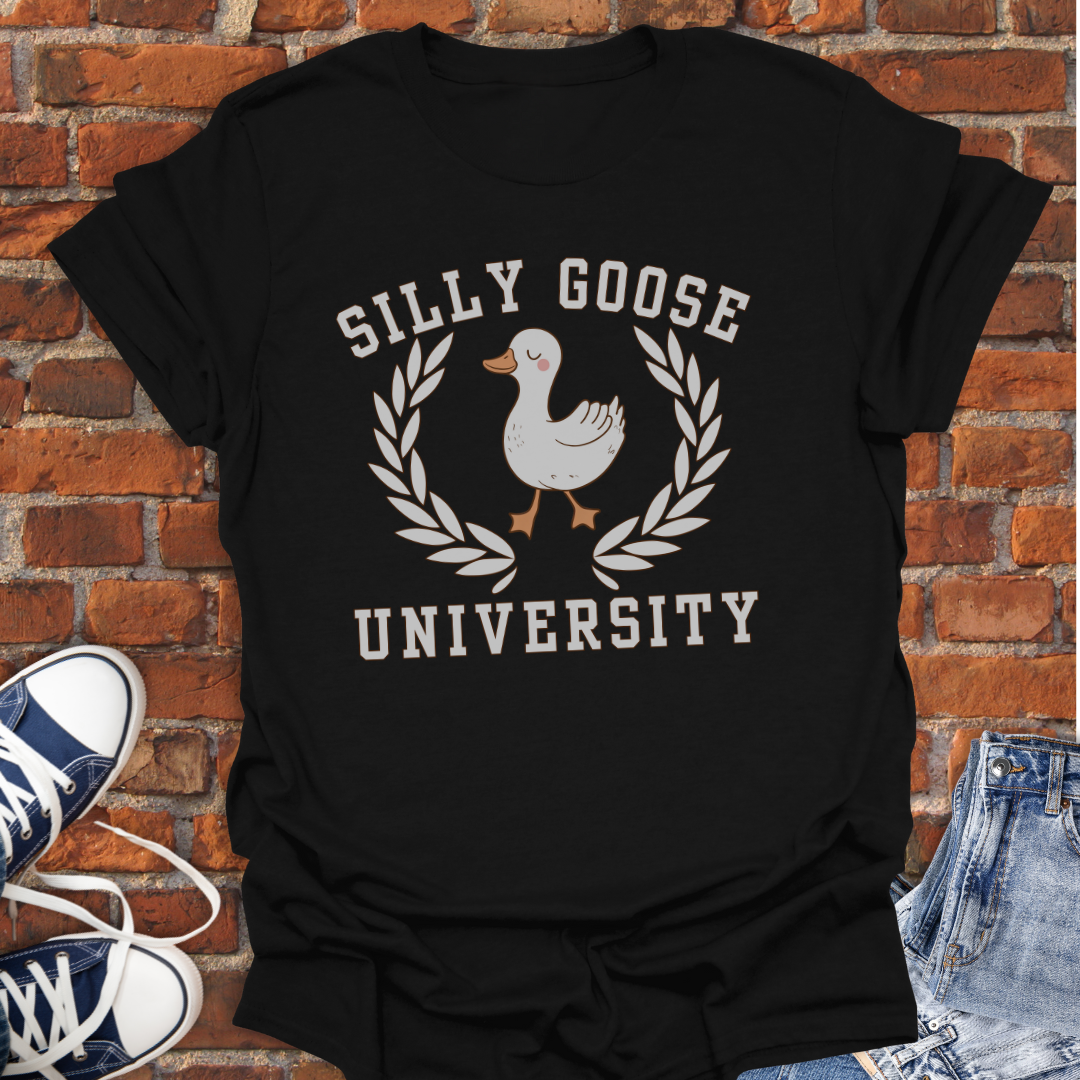 Silly Goose University Softstyle T-Shirt size XS to 5XL