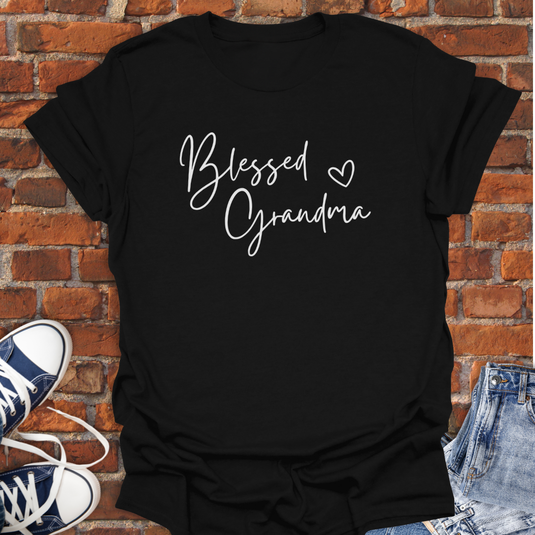 Blessed Grandma Faith T-Shirt size XS to 5XL