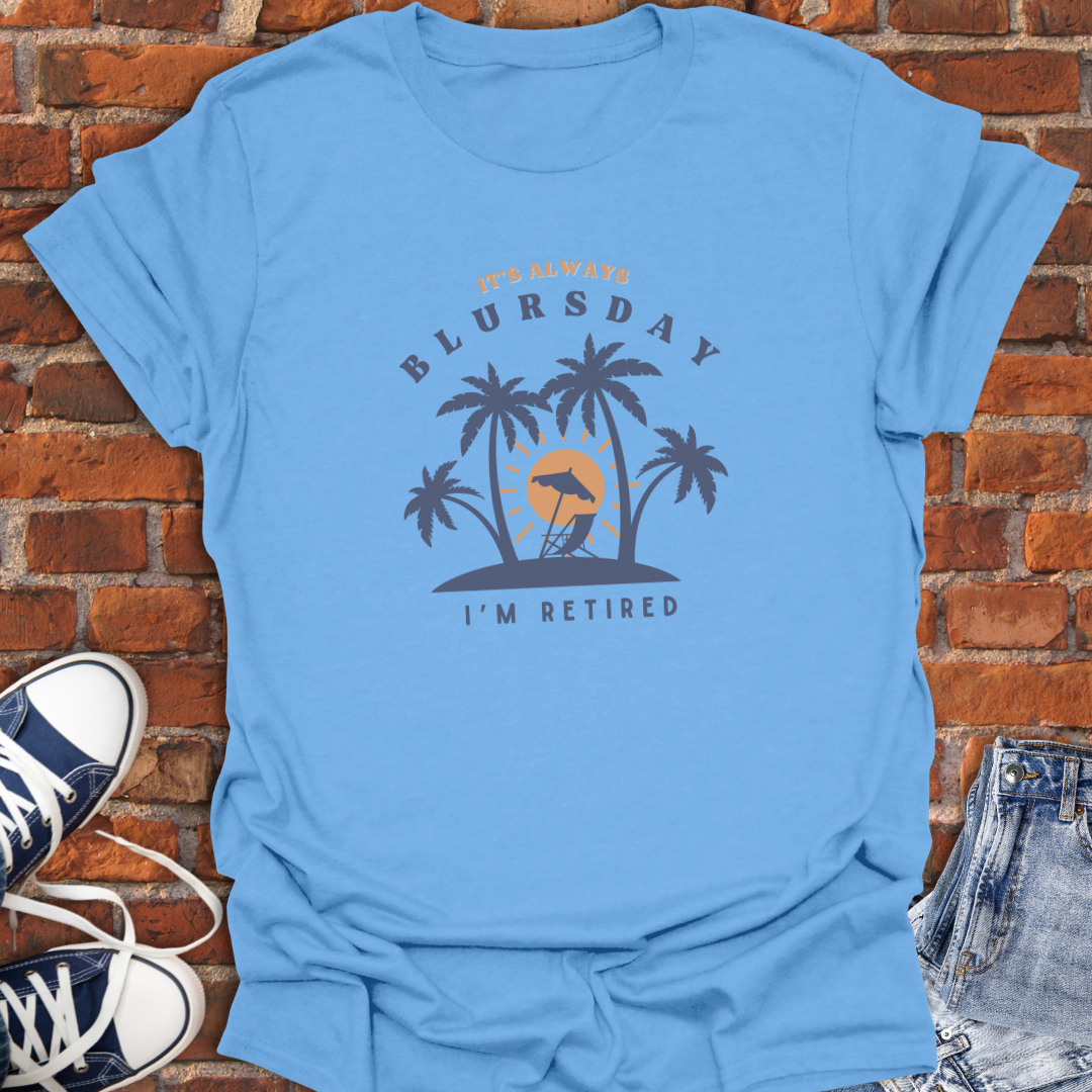 Blursday Softstyle T-Shirt size XS to 5XL