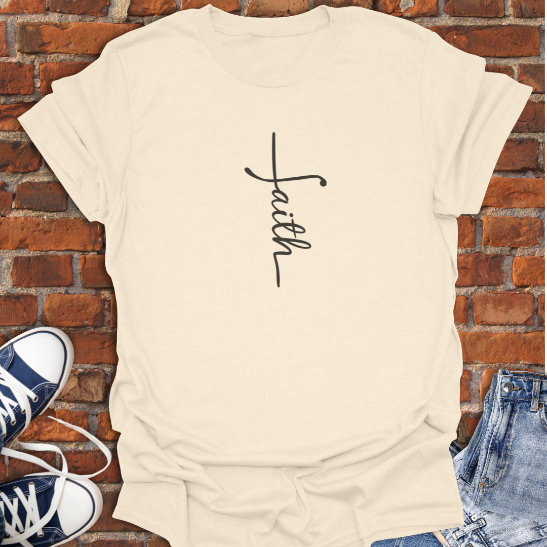 Faith Cross Faith T-Shirt size XS to 5XL