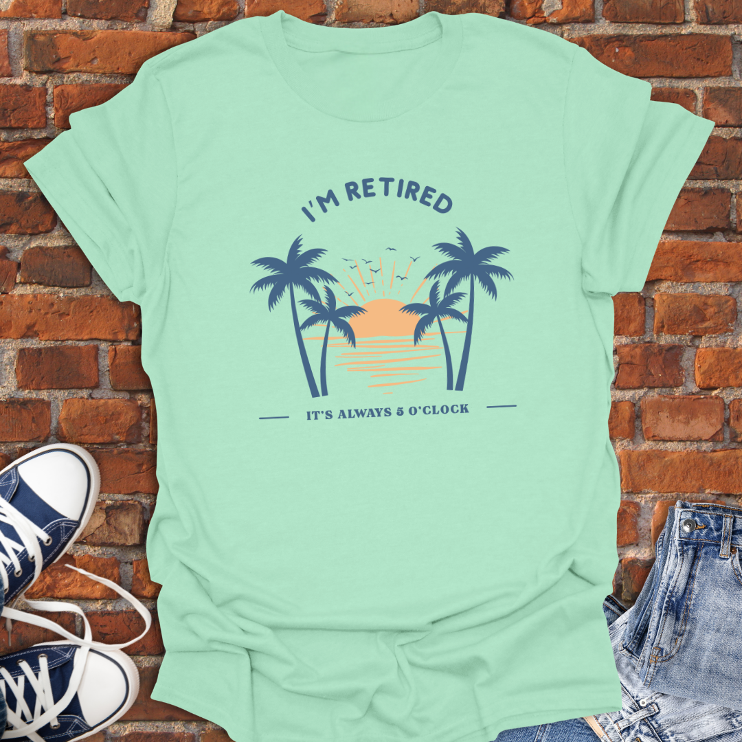 It's Always 5 0'clock Softstyle T-Shirt size XS to 5XL