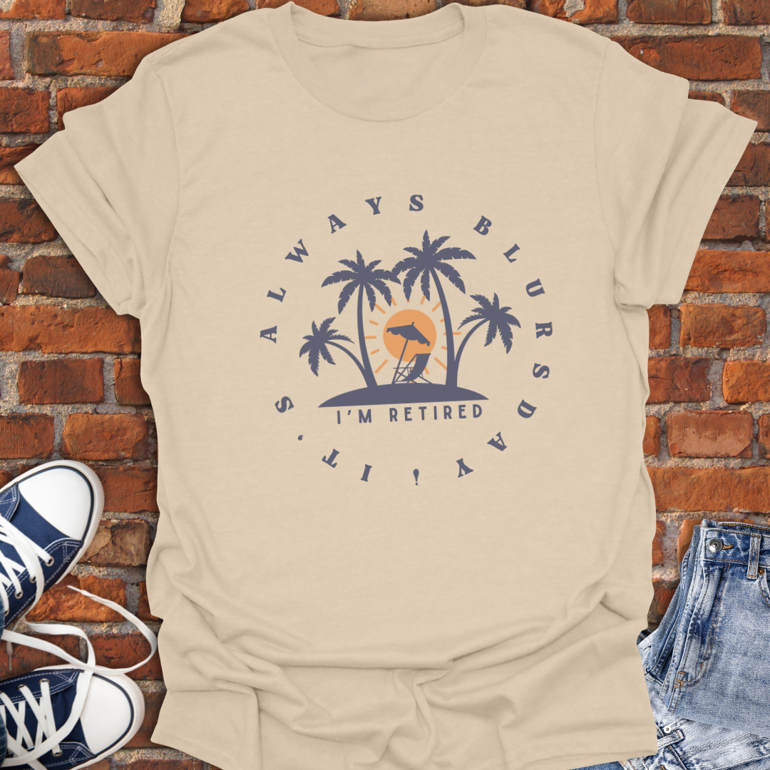It's Always Blursday Softstyle T-Shirt size XS to 5XL