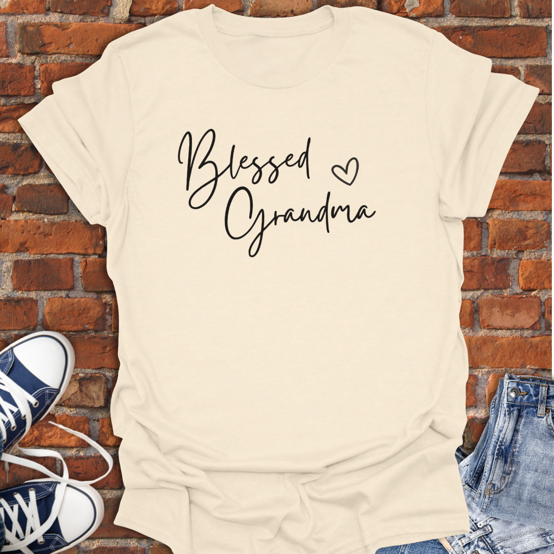 Blessed Grandma Faith T-Shirt size XS to 5XL